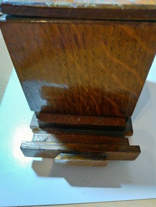 Hockey Seattle Metropolitans 1915 - 16 Bernie Morris wooden cigarette box 3