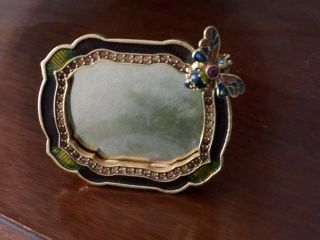 Jay Strongwater 3 " Picture Frame With Jewed Bee