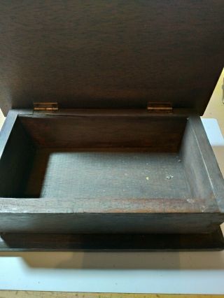 Hockey Portland Rosebuds 1914 - 15 Ran McDonald wooden Trinket box 2