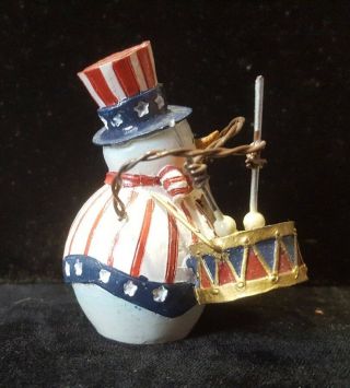 Snowmen Of The Month for July Roman Inc Collectible Figurine 2.  5 