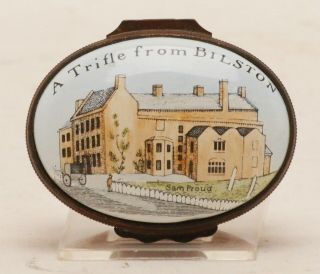 Halcyon Days Enamel Box Trifle From Bilston Collectors Society Member
