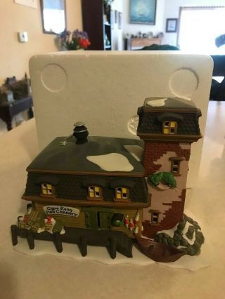 Department 56 England Village " Cape Keag Fish Cannery " 56529