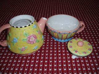 Mary Engelbreit Tea For One Teapot 2
