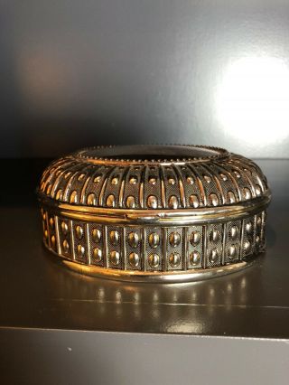 Vintage Silver Plated Jewelry/trinket Box,  China