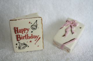 Arcadia Miniature Birthday Card And Present Mini Salt And Pepper Set
