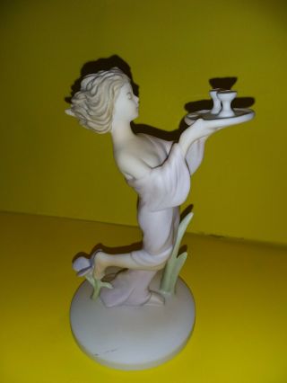 1986 Edna Hibel I Bring Happiness Limited Edition Porcelain Bisque Figurine
