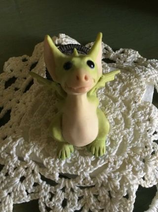 Real Musgrave Whimsical World Of Pocket Dragons What Cookie Stamped 1989