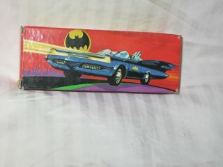 Vintage 1978 Batman Batmobile Bubble Bath W/ Box - Avon