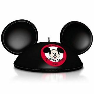 Hallmark 2015 The Mickey Mouse Club 60th Anniversary Disney Ears Ornament