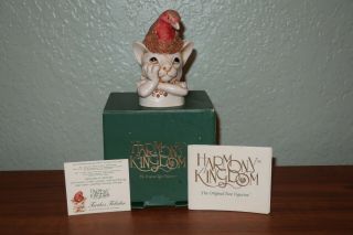 Harmony Kingdom Treasure Jest Turdus Felidae Cat & Bird