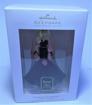2012 Hallmark Keepsake Ornament " Stunning In The Spotlight " Barbie