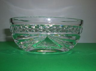 Vintage Waterford Crystal Oval Bowl 5 " Overture
