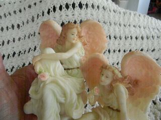 VINTAGE ROMAN,  INC.  SERAPHIM CLASSICS ANGELS/ SISTERS/ DATED 1998/ MARKED 4