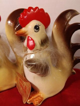Vintage Norcrest Furland Chickens salt pepper shakers. 3