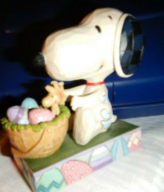 Jim Shore Snoopy Hooray For The Easter Beagle 4042382