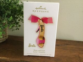 Hallmark Keepsake Barbie Shoe - Sational Ornament 2009