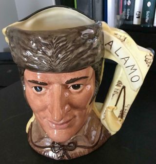Royal Doulton Large Toby Character Mug Battle Of The Alamo D6729 Limited Edition