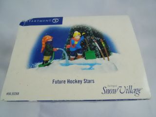 Dept 56 Snow Village Future Hockey Stars 55268