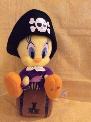 Hallmark Hide - N - Seek 11 " Tweety Bird Talking Pirate Plush Stuffed Animal