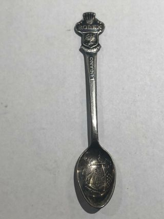 ROLEX Bucherer Of Switzerland Collectible Travel Souvenir Spoon - lugano 2