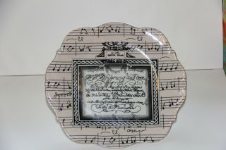 Mozart Grand Concert Melody Formalities By Baum Bros Porcelain Plate