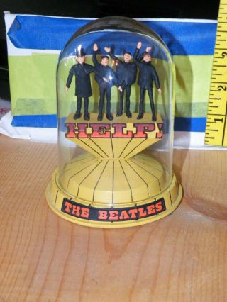 1996 THE BEATLES HELP Franklin Figurine Music Box w/COA limited hand paint 5