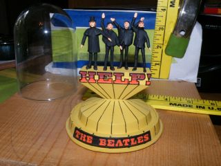 1996 THE BEATLES HELP Franklin Figurine Music Box w/COA limited hand paint 7