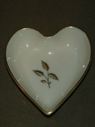 Lenox Mystery Shopper Trinket Dish - Heart Shape - 1965