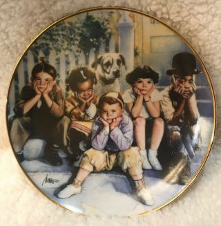 The Little Rascals Collector Plate The Franklin