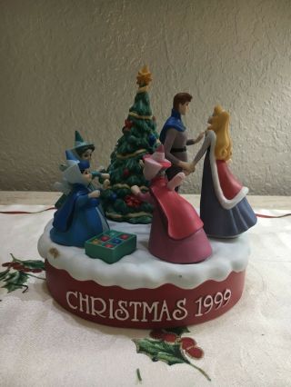 Disney Christmas 1999 " A Charmed Christmas " Cinderella,  Prince And 3 Godmothers