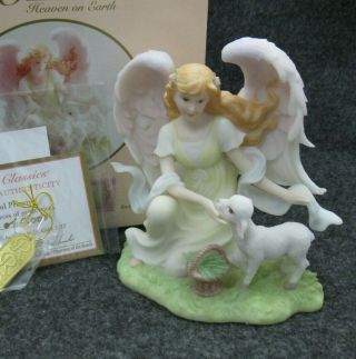 Seraphim Classics Angel Sara Faithful Promise By Roman No.  71447 Limited Edition