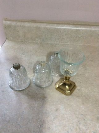 Home Interior / Homco Set Of 4 Valencia Votive Cups / Candle Holders