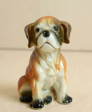 Boxer Vintage Miniature Mini Porcelain Puppies Dog Figurines,  Christmas Gift 3