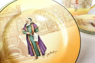 Royal Doulton Shakespeare Series Ware Plates (5) Including Hamlet