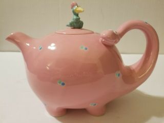 1986 Fitz & Floyd Ceramic Dinosaur Teapot