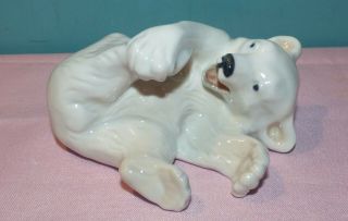 Royal Copenhagen Polar Bear Cub Figurine 729