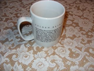 Bow Wow Meows Golden Retriever Large Ceramic Coffee Mug/Cup 4