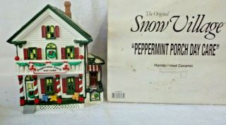 Dept 56 Snow Village Peppermint Porch Day Care - 54852