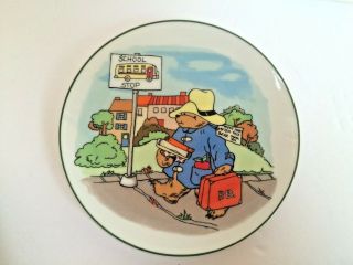 Vintage 1981 Collectible A Year With Paddington Bear Plate Numbered Ltd Edition