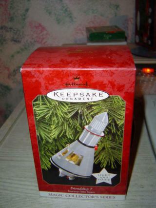 Hallmark Friendship 7 2 Nasa Journeys Into Space 1997 Magic Christmas Ornaments