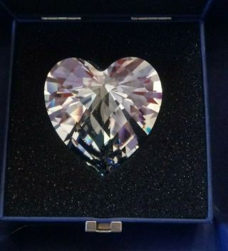 Swarovski Crystal Figurine Sparkling Heart 656680 Paperweight Great Gift