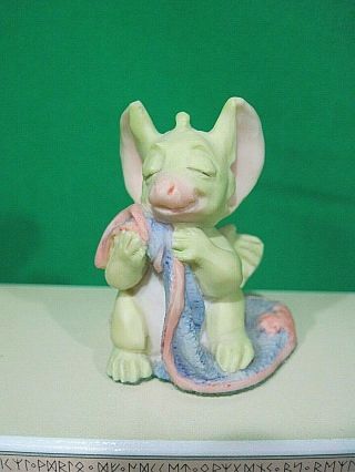 The Whimsical World Of Pocket Dragons Real Musgrave A Little Security Figurine
