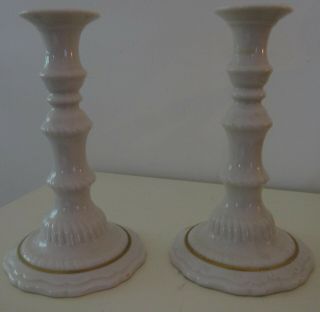 Lenox - Set Of Two Tall Candlesticks Holders