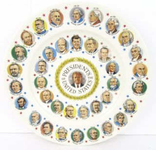 Vintage Jimmy Carter Presidents Of The United States Collectors Plates Dish