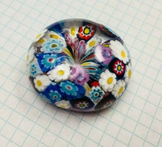 Vintage Murano Glass Small Paperweight Made In Venezia,  Italy