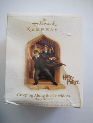 Harry Potter Creeping Hallmark Keepsake Ornament Appears 2006