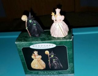 Hallmark 1997 Glinda Good Wicked Witch West The Wizard Of Oz Keepsake Ornament