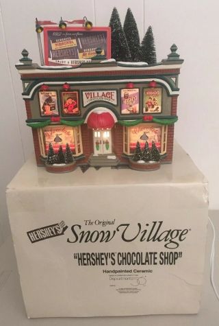 Dept 56 Christmas “the Snow Village " 54913 Hershey 
