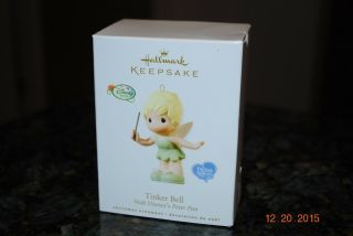 2010 Hallmark Tinker Bell Precious Moments Disney Peter Pan Keepsake Ornament