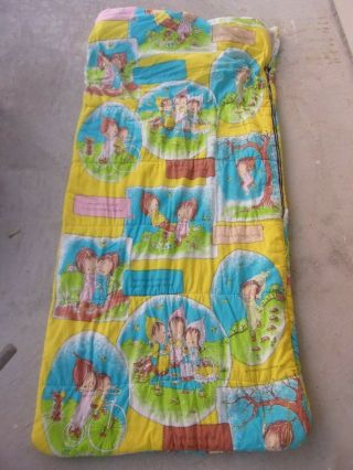 Vintage Hallmark 1978 Betsey Clark Sleeping Bag